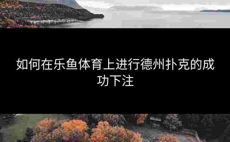 如何在乐鱼体育上进行德州扑克的成功下注
