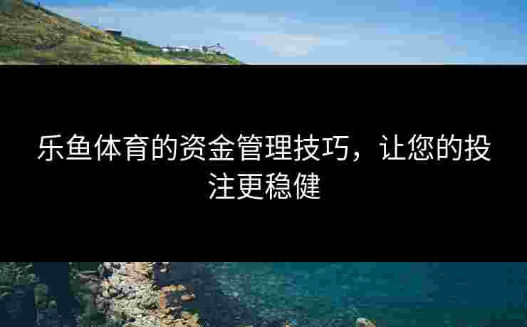乐鱼体育的资金管理技巧，让您的投注更稳健