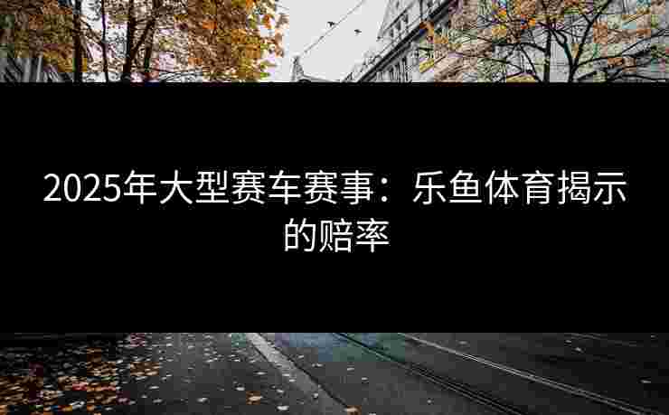 2025年大型赛车赛事：乐鱼体育揭示的赔率