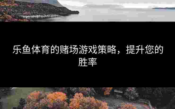 乐鱼体育的赌场游戏策略，提升您的胜率